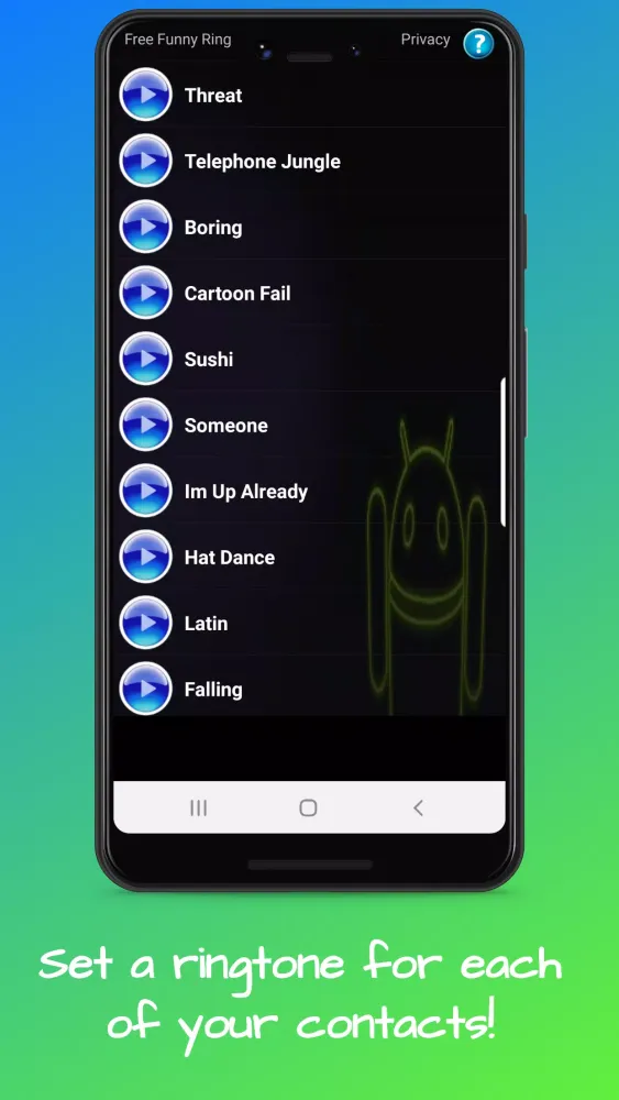 Capturas de pantalla de Funny Ringtones