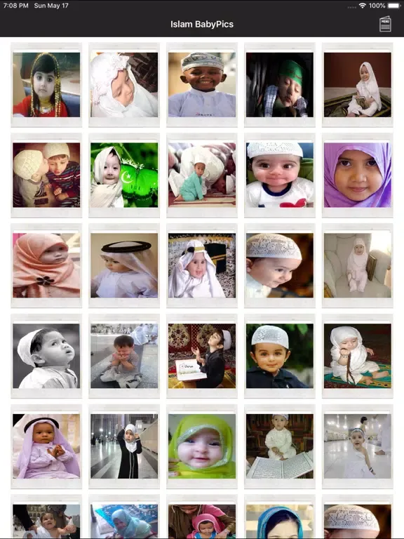 Capturas de tela do Islam Babypics iPad 