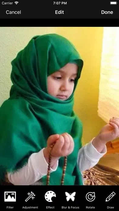 Capturas de tela do Islam Babypics