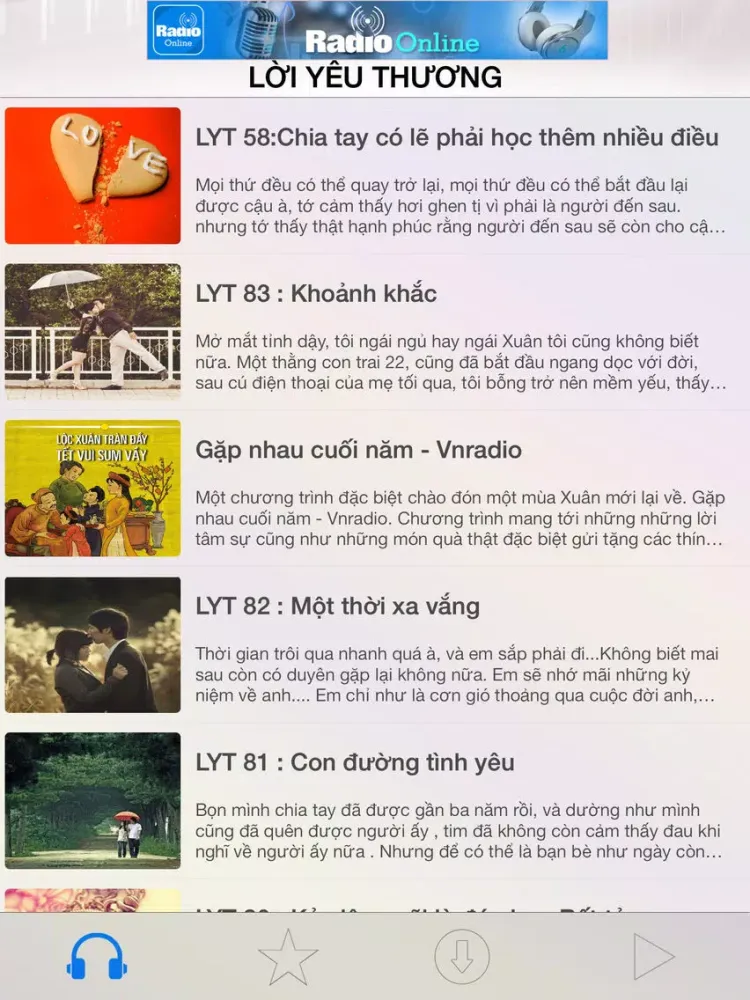 Lời Yêu Thương iPad  스크린샷