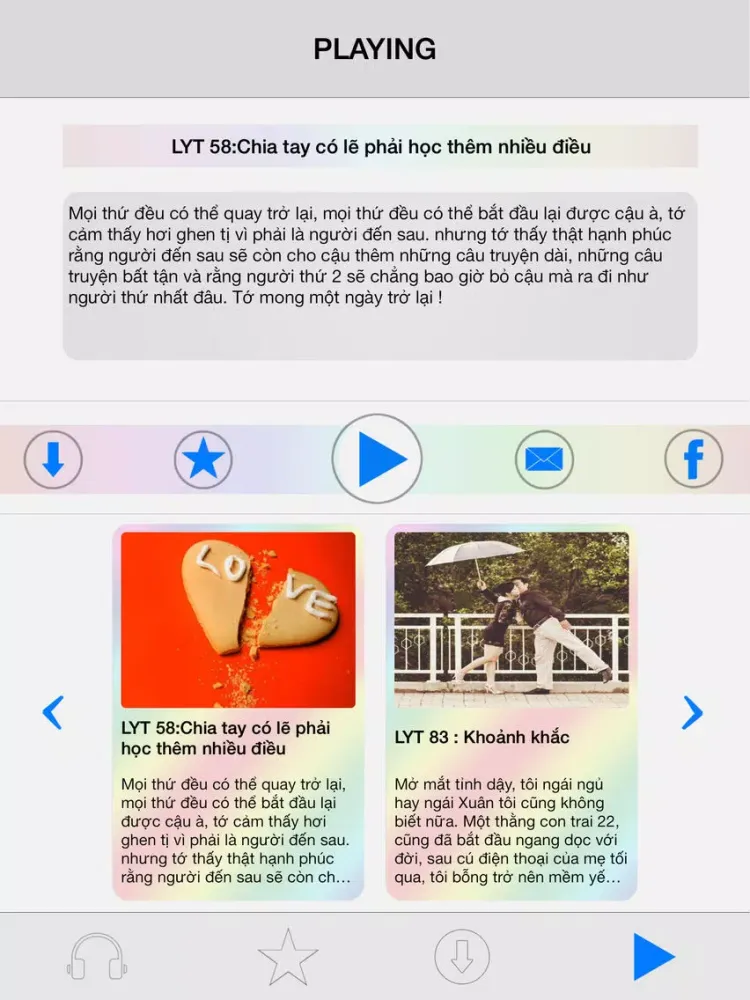 Lời Yêu Thương iPad  스크린샷