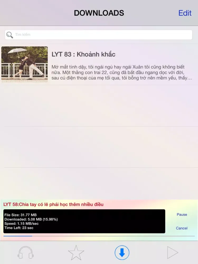 Lời Yêu Thương iPad  스크린샷
