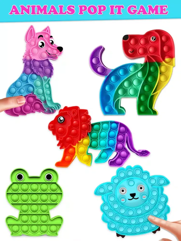 pop it calming popop fidgets iPad  Screenshots