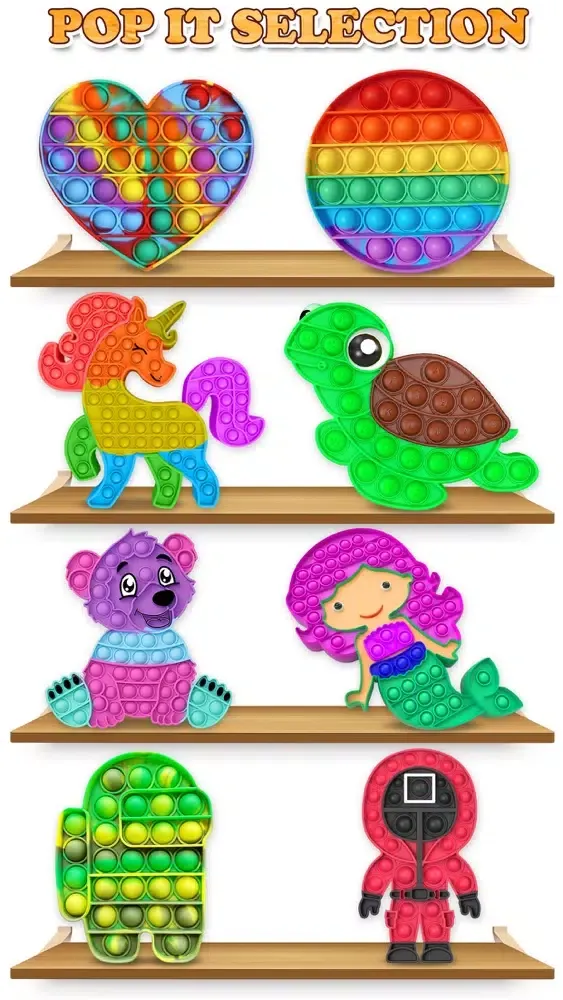 pop it calming popop fidgets Screenshots