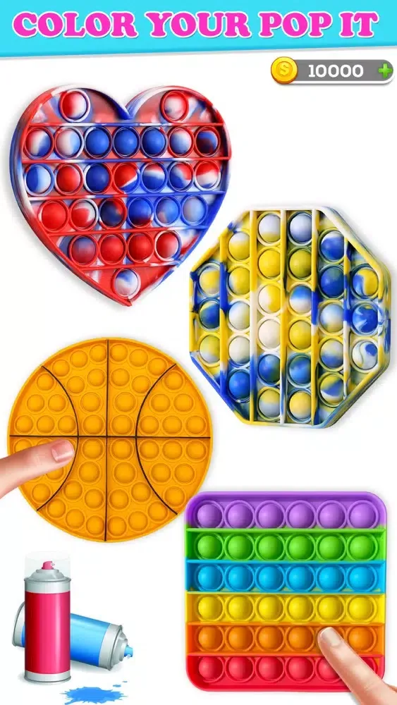 pop it calming popop fidgets Screenshots