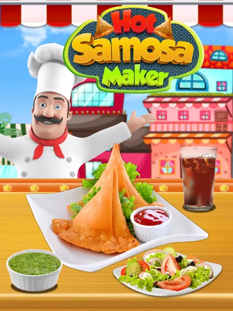 Samosa Recipe Cooking Game iPad  Ekran Görüntüleri