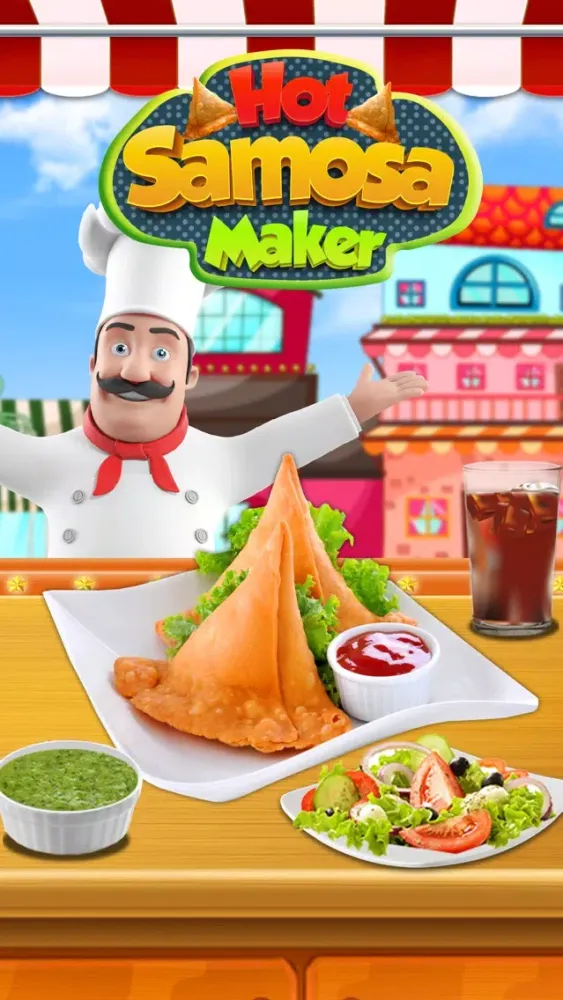 Samosa Recipe Cooking Game Ekran Görüntüleri