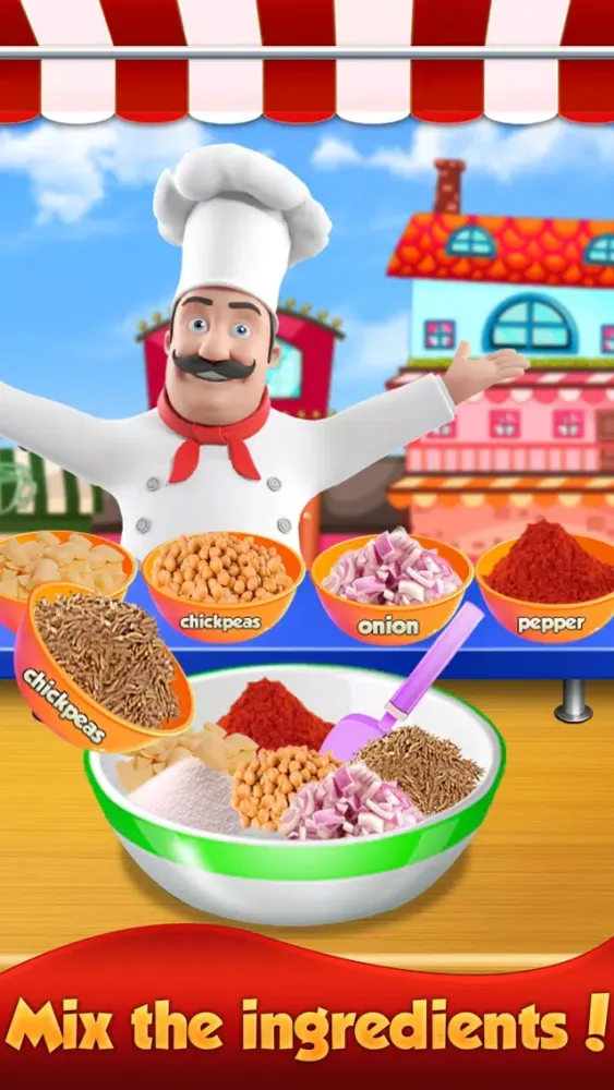 Samosa Recipe Cooking Game Ekran Görüntüleri