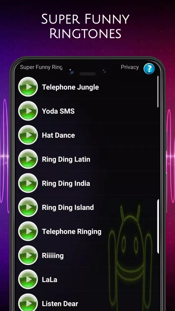 Super Funny Ringtones Screenshots