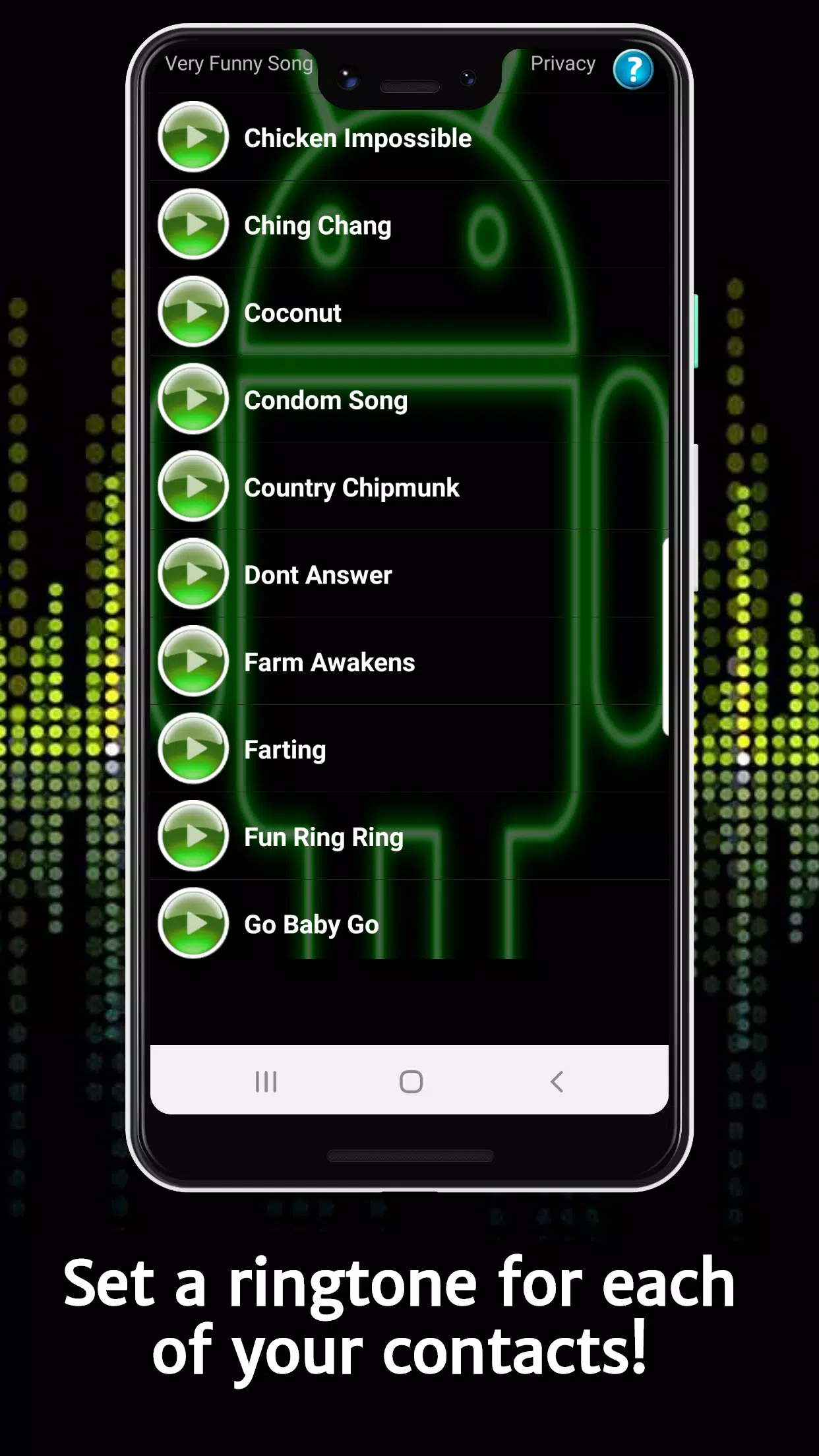 Very Funny Song Ringtones Screenshots