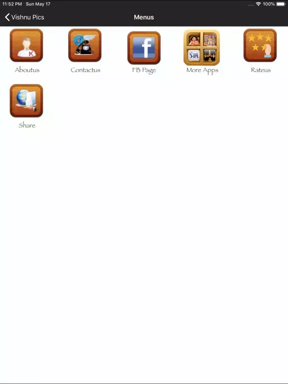 Vishnu Pics iPad  Screenshots