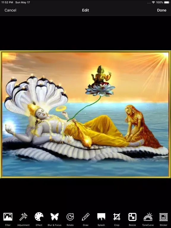 Vishnu Pics iPad  Screenshots