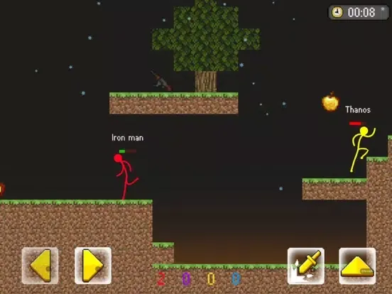 Capturas de tela do Stickman Hero Fight Battle War iPad 