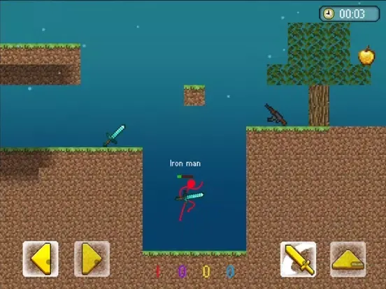 Capturas de tela do Stickman Hero Fight Battle War iPad 