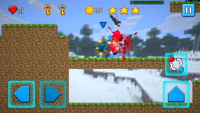 Tangkapan skrin Stickman Red Blue Team Escape