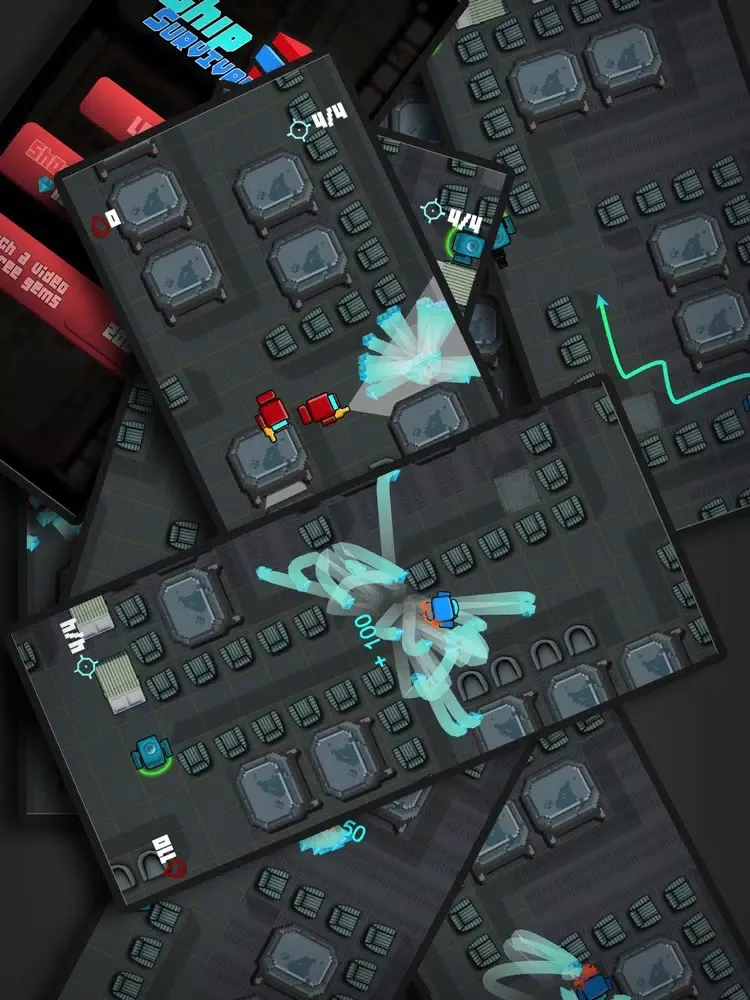 Capturas de pantalla de Ship survival among enemies iPad 