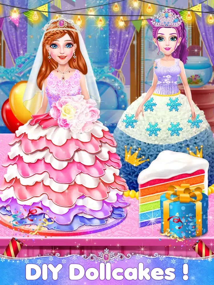 Cake Designer Doll Cake Maker iPad  Ekran Görüntüleri
