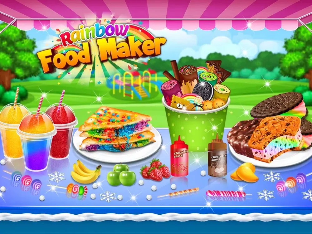 Скриншоты Ice Cream Roll and Sandwiches iPad 