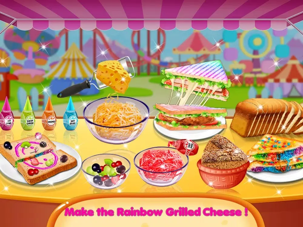 Скриншоты Ice Cream Roll and Sandwiches iPad 