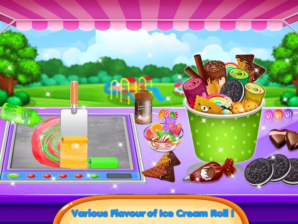 Скриншоты Ice Cream Roll and Sandwiches iPad 