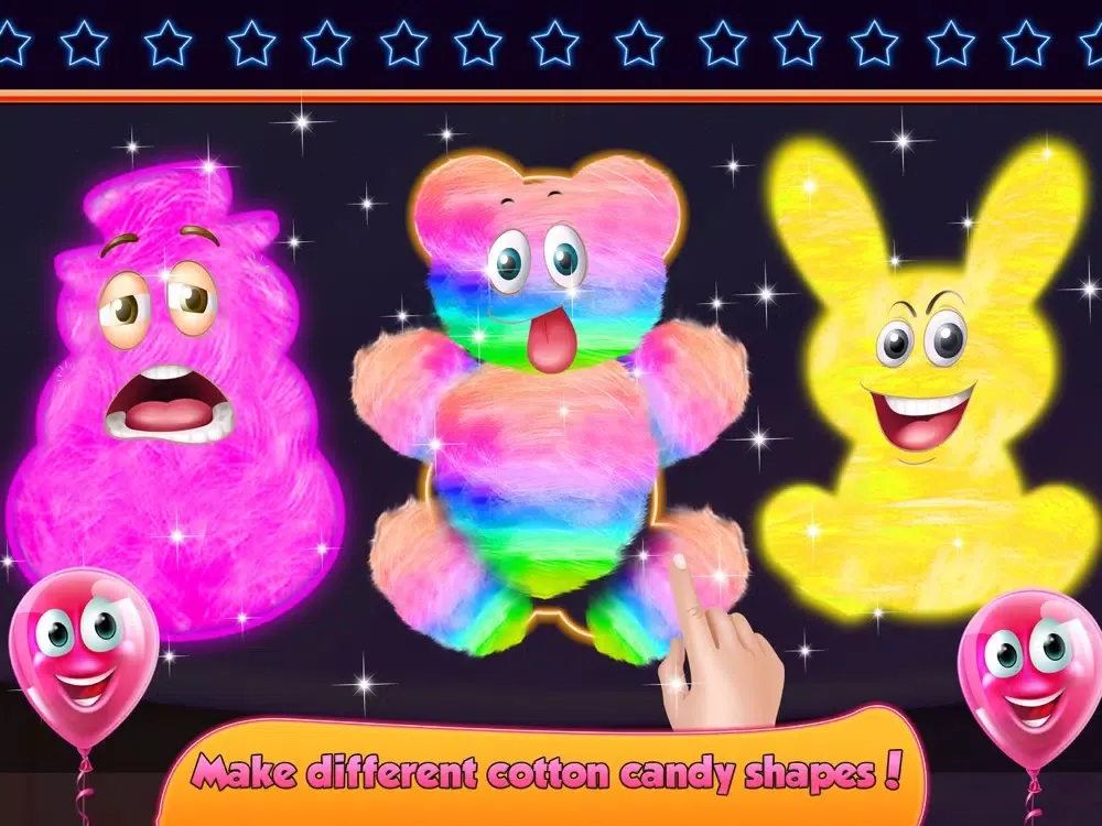 Ảnh chụp màn hình của Glowing Cotton Candy Maker iPad 