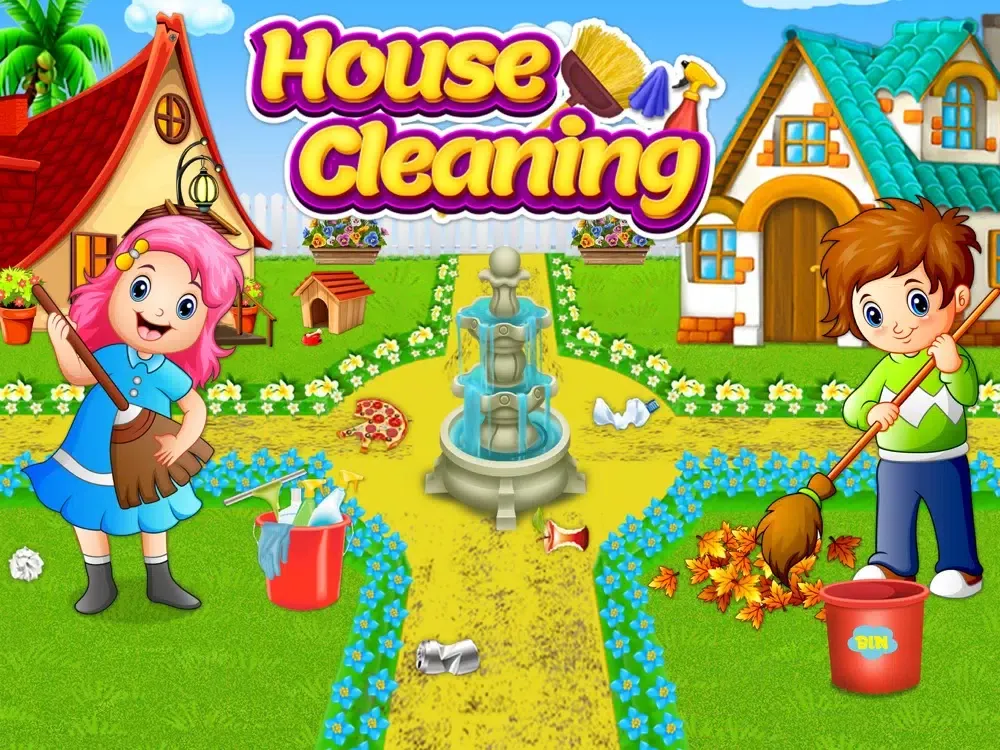 تصاویر House Cleaning Fun iPad 