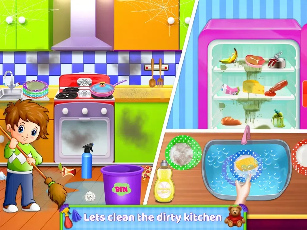 تصاویر House Cleaning Fun iPad 