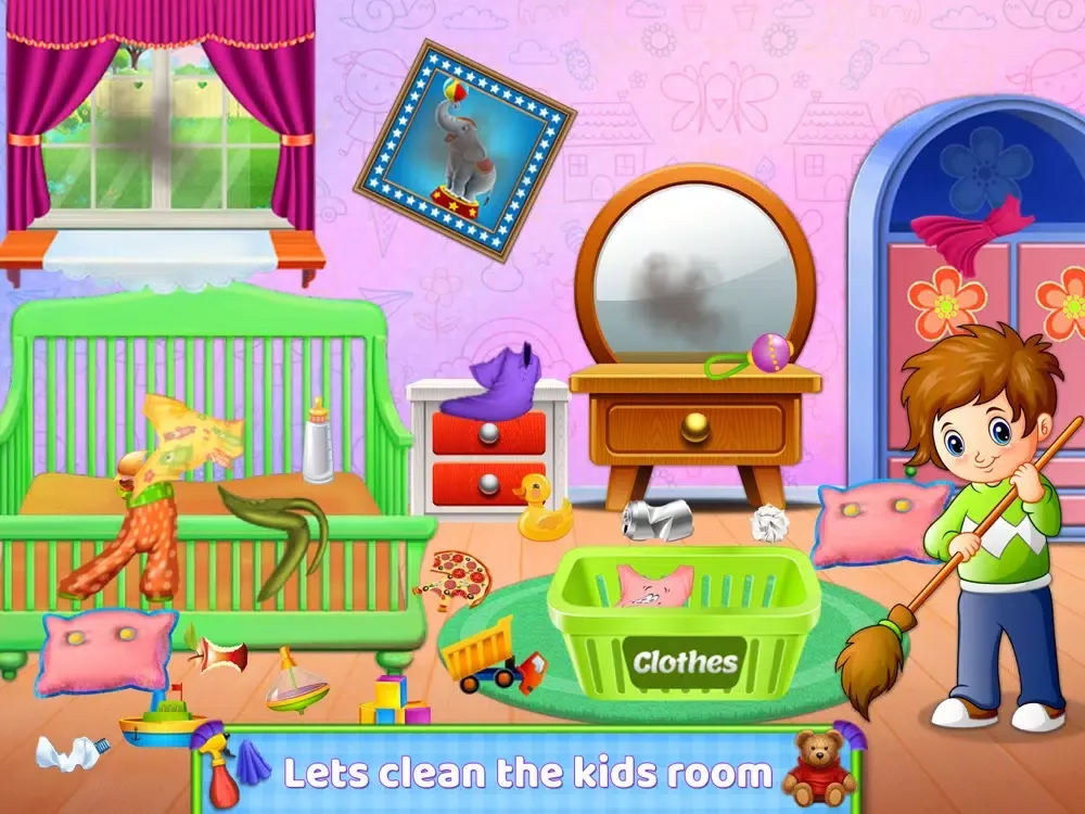 تصاویر House Cleaning Fun iPad 