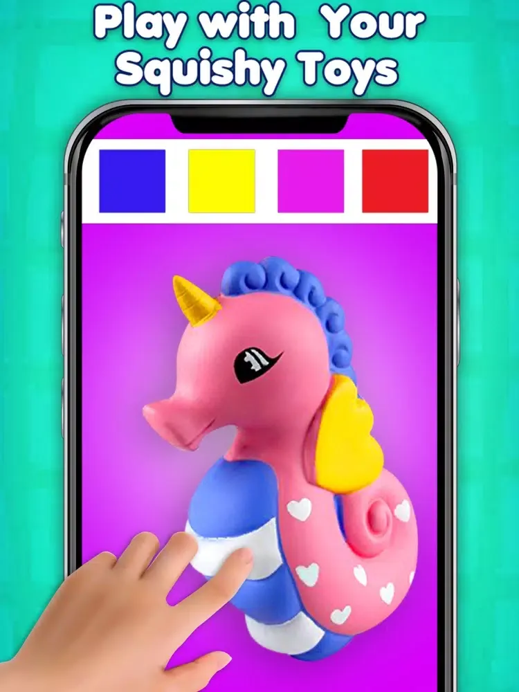تصاویر Squeeze Squishy Toy : 3D Art iPad 