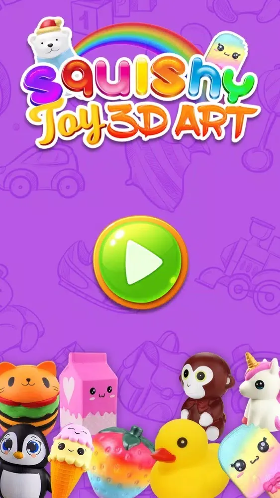 تصاویر Squeeze Squishy Toy : 3D Art