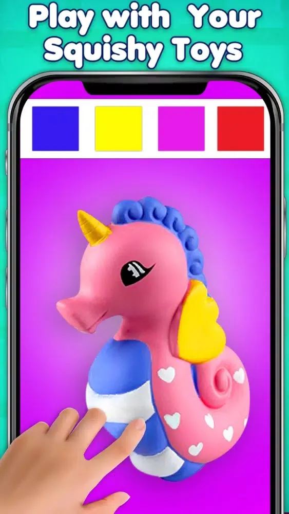 تصاویر Squeeze Squishy Toy : 3D Art