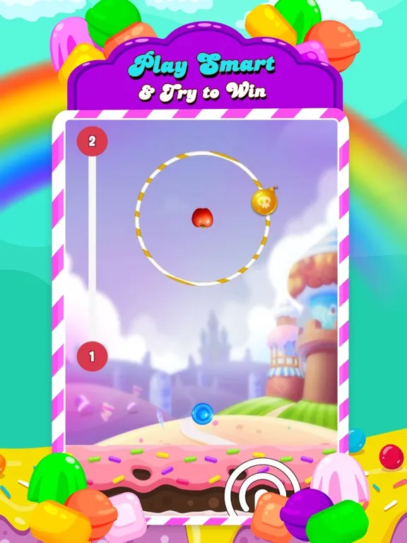 Jumpy Hard Candy: Tap Candies iPad  স্ক্রিনশট