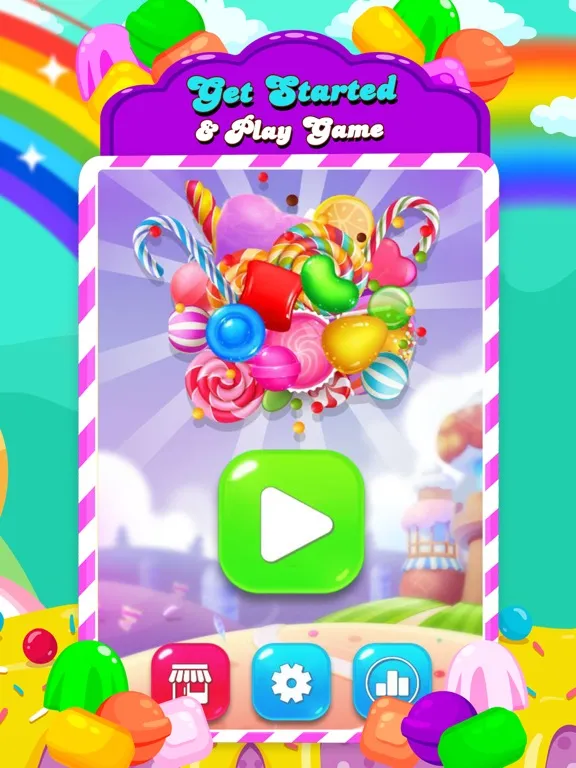 Jumpy Hard Candy: Tap Candies iPad  স্ক্রিনশট