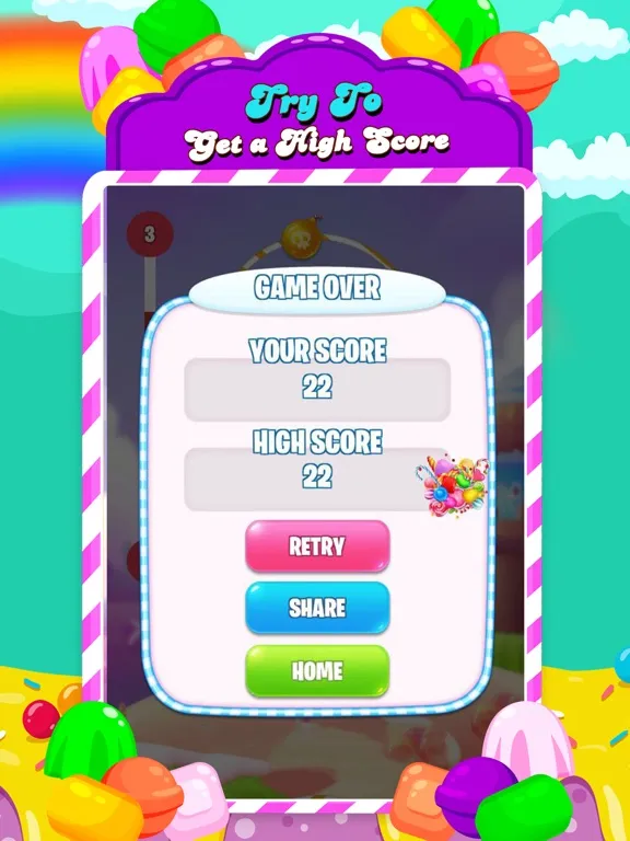 Jumpy Hard Candy: Tap Candies iPad  স্ক্রিনশট