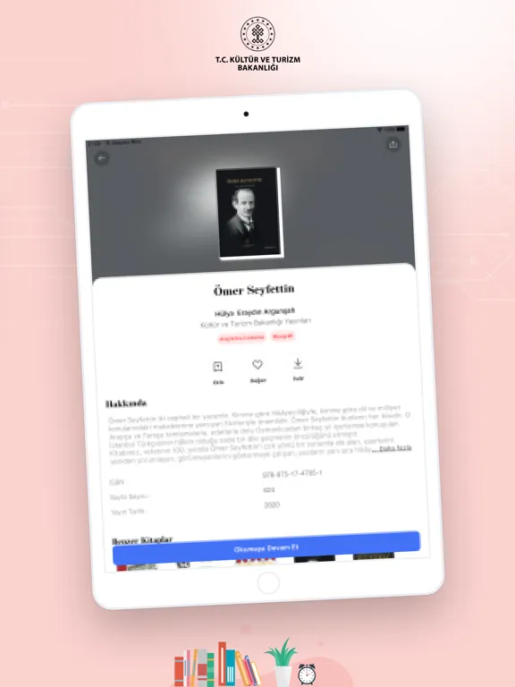 Tangkapan skrin EKitabım iPad 