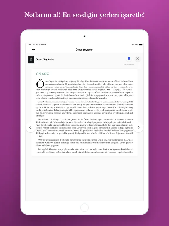 Tangkapan skrin EKitabım iPad 