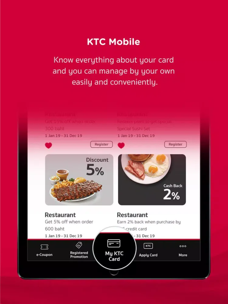 KTC Promo iPad 应用截图