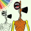 Siren Head Coloring!