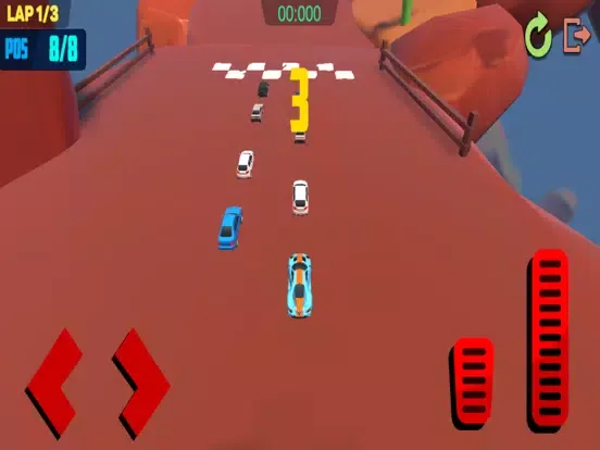 Tangkapan layar Stumble Cars iPad 