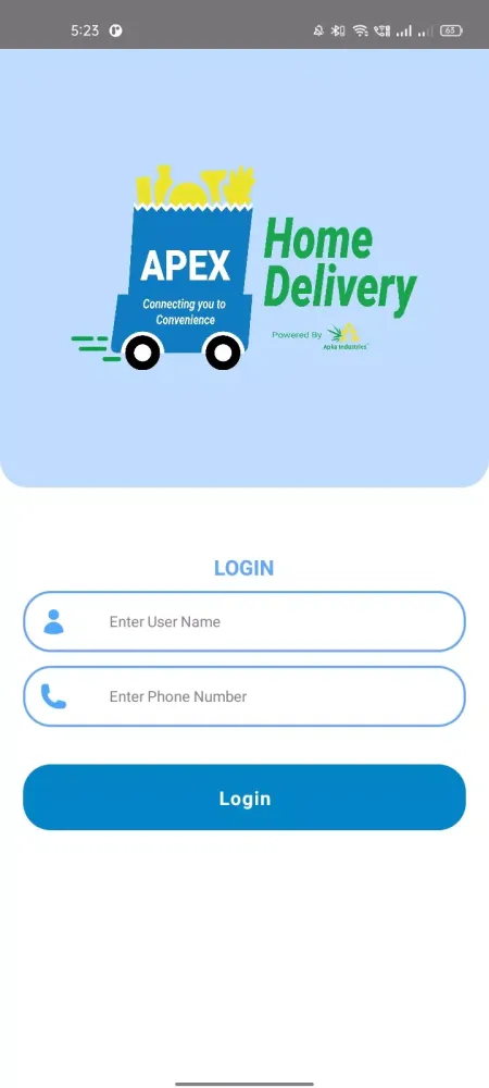 Apex Home Delivery スクリーンショット