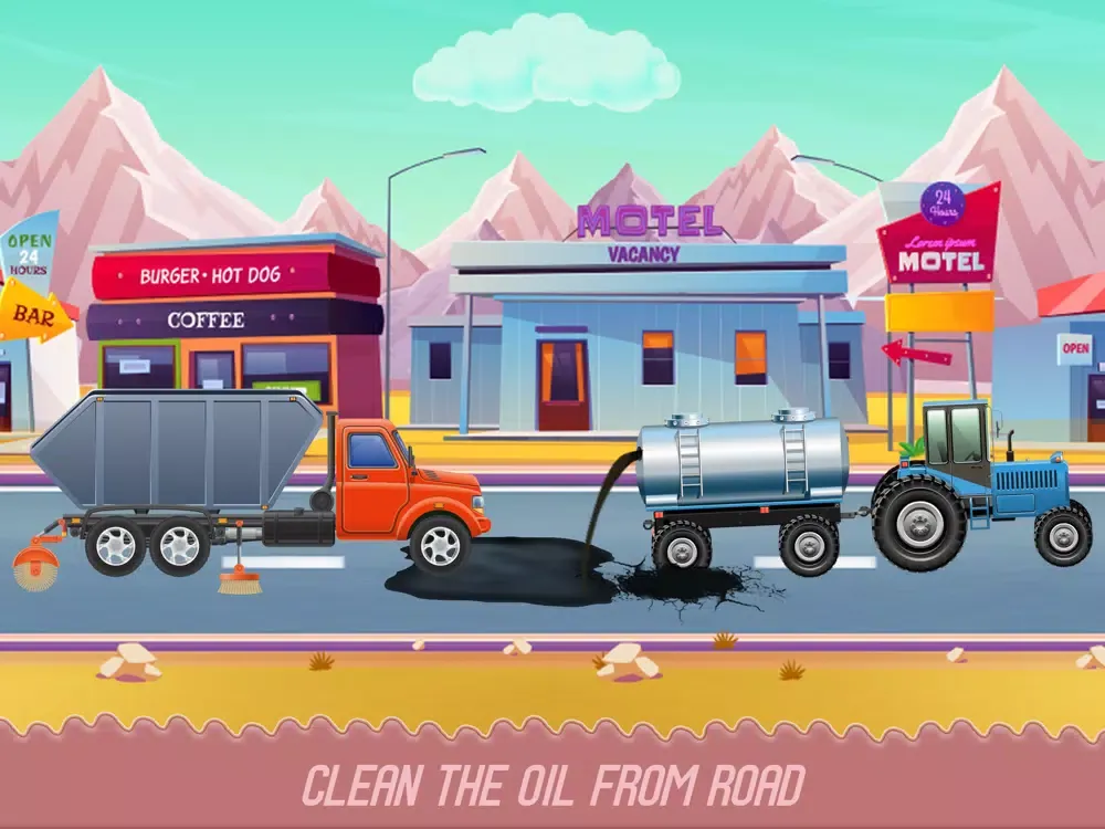 Captures d'écran de Truck Adventure: Car Wash Game iPad 