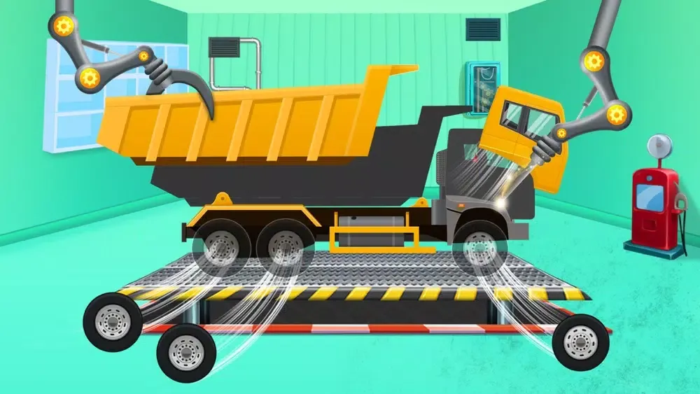 Captures d'écran de Truck Adventure: Car Wash Game