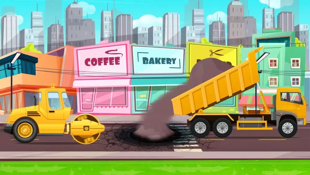 Captures d'écran de Truck Adventure: Car Wash Game