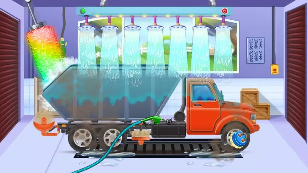 Captures d'écran de Truck Adventure: Car Wash Game