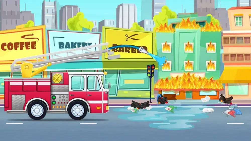 Captures d'écran de Truck Adventure: Car Wash Game