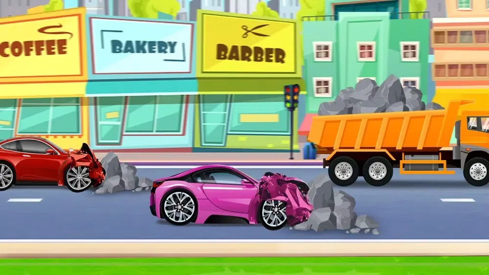Captures d'écran de Truck Adventure: Car Wash Game