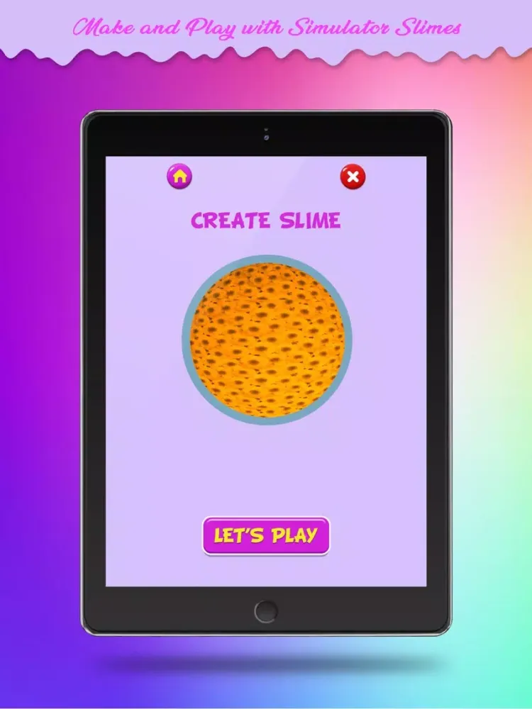 Relaxing Slime Simulator iPad  স্ক্রিনশট