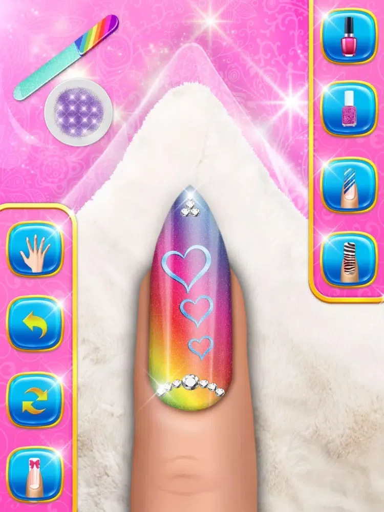 Capturas de pantalla de Nail Paint Art Manicure Salon iPad 
