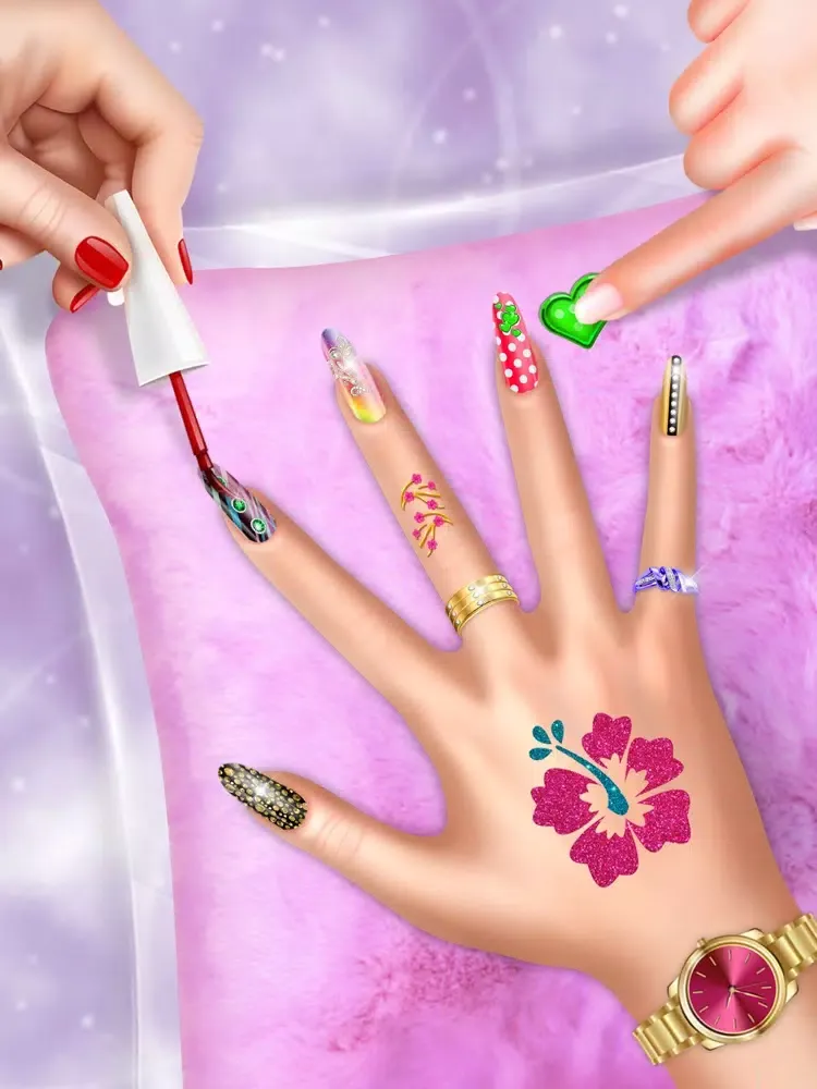 Capturas de pantalla de Nail Paint Art Manicure Salon iPad 