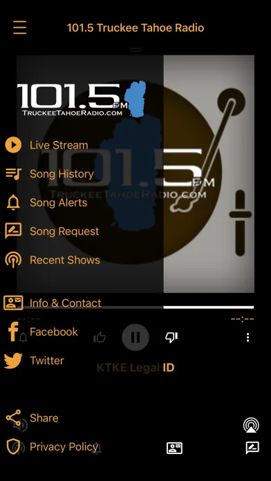 Captures d'écran de KTKE - 101.5FM